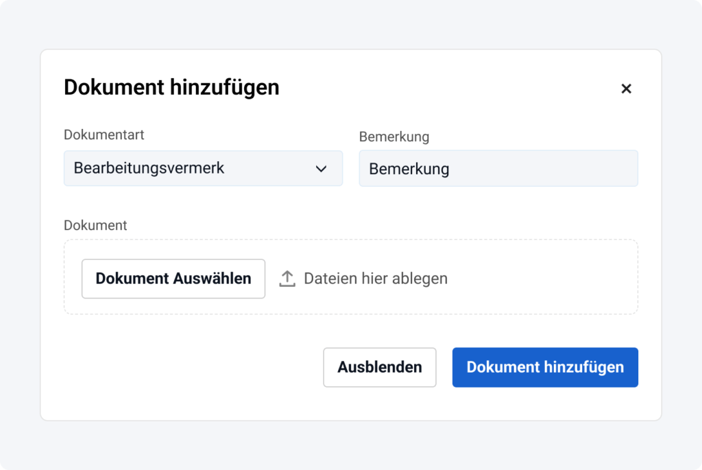 WebZR-2.0 Archivierung Anlagen Belegen