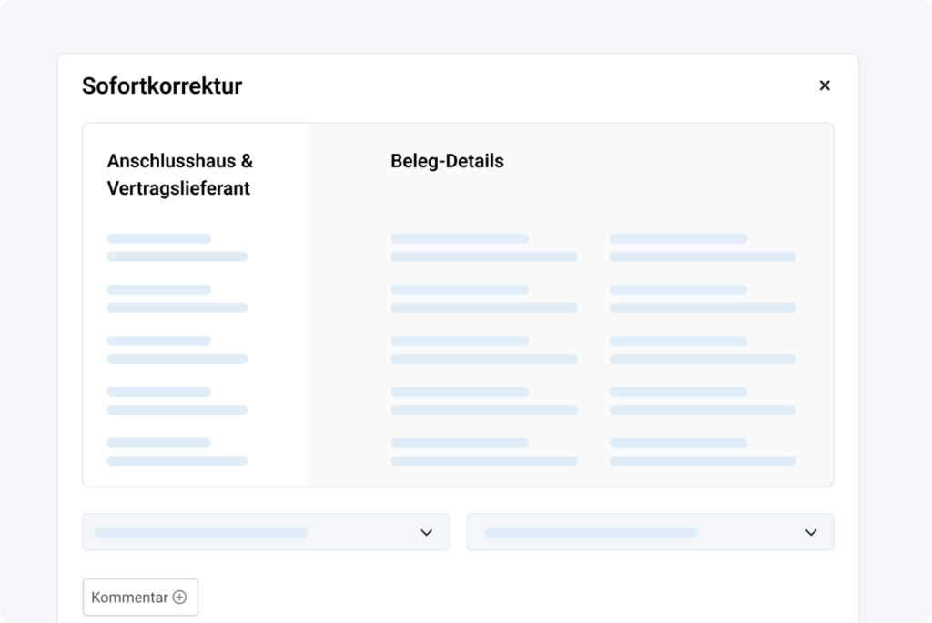 WebZR-2.0 Sofortkorrektur Details