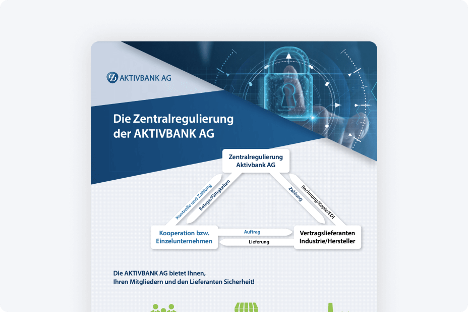 Zentralregulierung Flyer