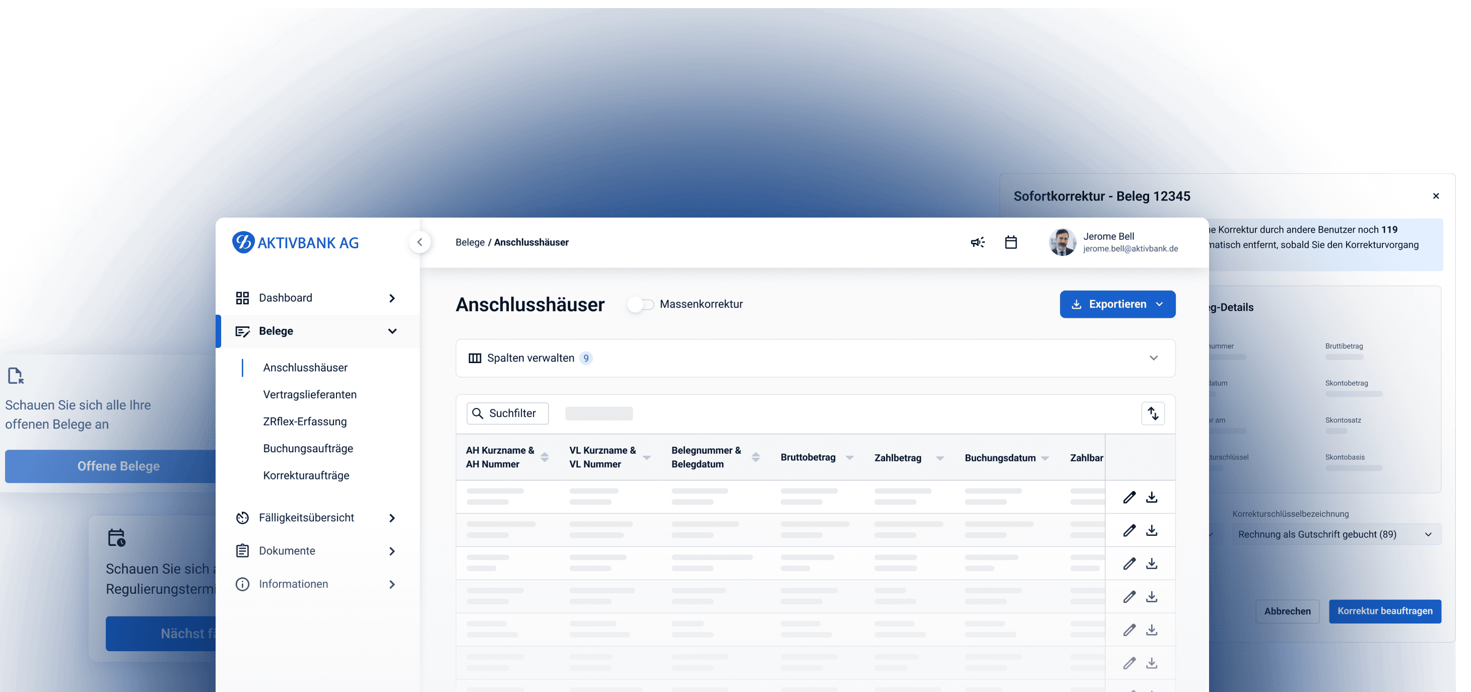 WebZR-2.0 Dashboard Screenshot